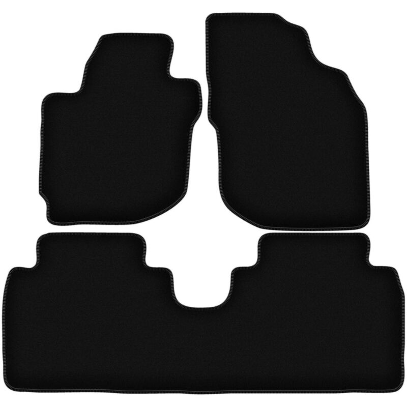 foto del prodotto tappetini basic in velluto nero per mazda mpv ii lw minivan 1999 2006 