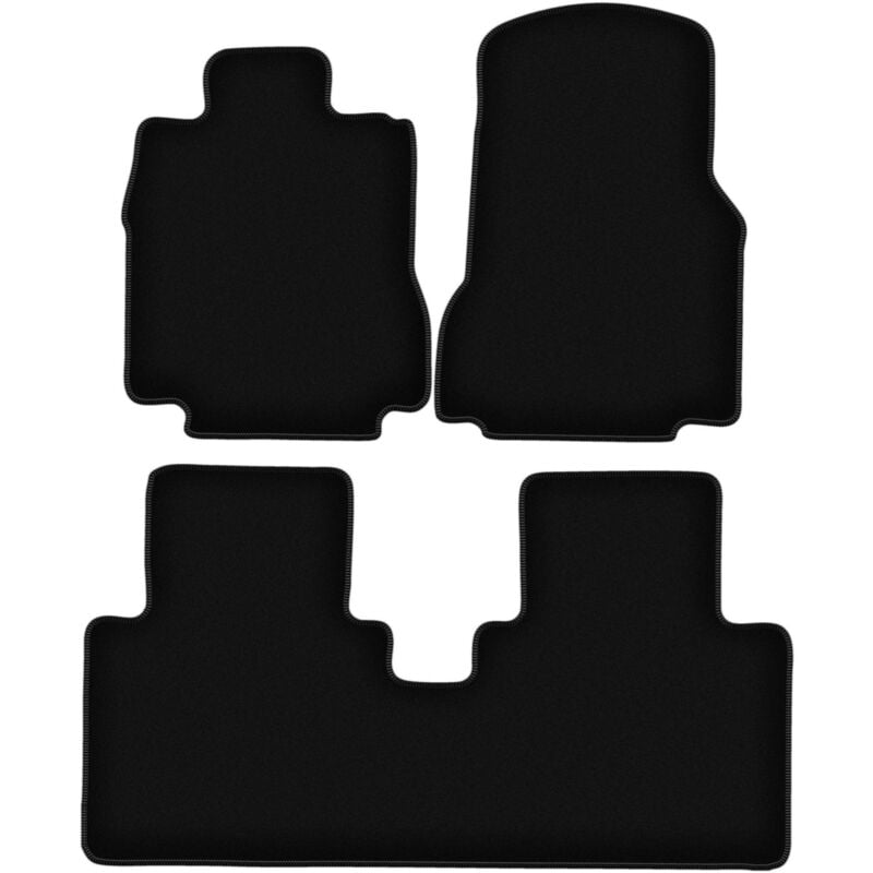 foto del prodotto tappetini basic in velluto nero per mercedes a w168 family minivan 2001 2005 