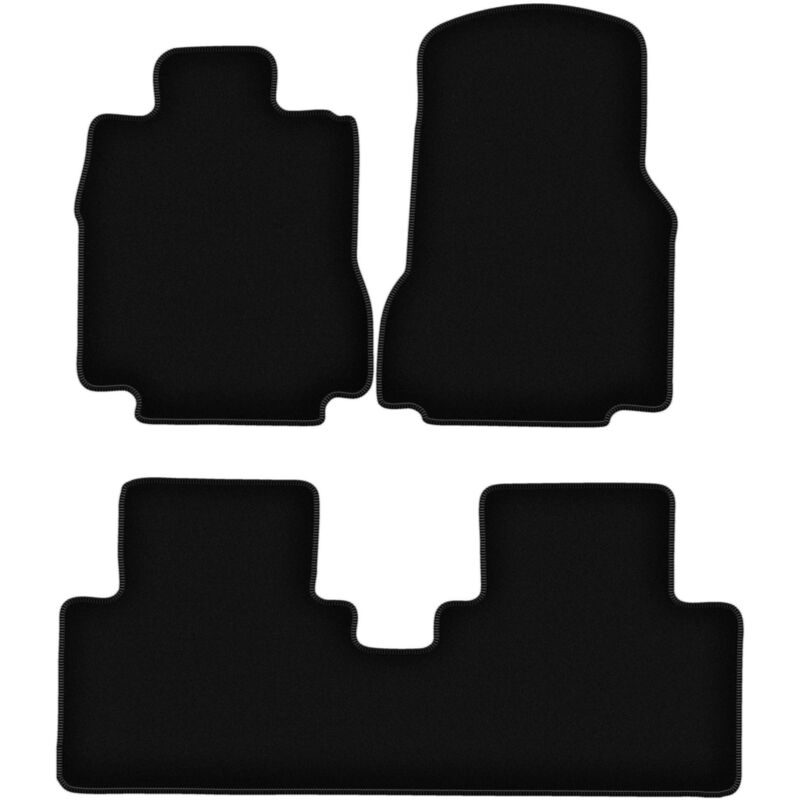 foto del prodotto tappetini basic in velluto nero per mercedes a w168 hatchback 1997 2005 