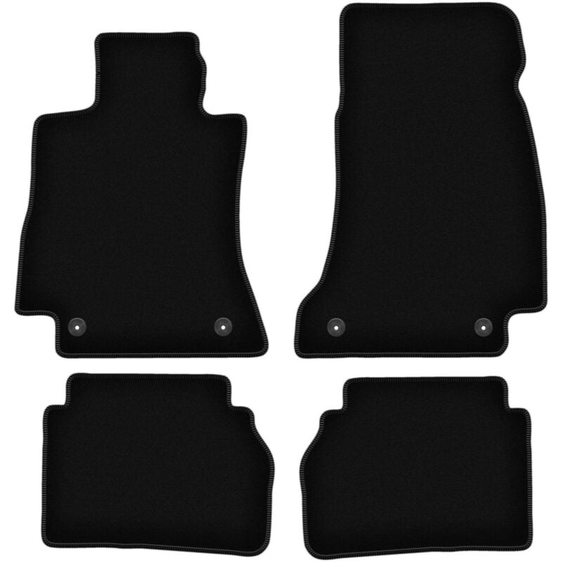 foto del prodotto tappetini basic in velluto nero per: mercedes cls c257 berlina (2018-)