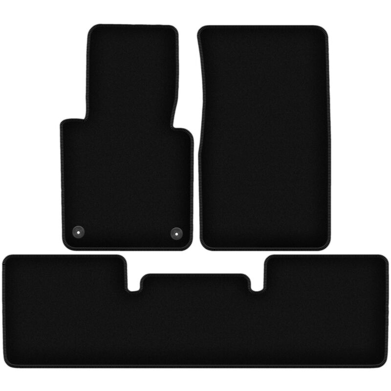 foto del prodotto tappetini basic in velluto nero per mercedes g w461 fuoristrada 1978 2008 