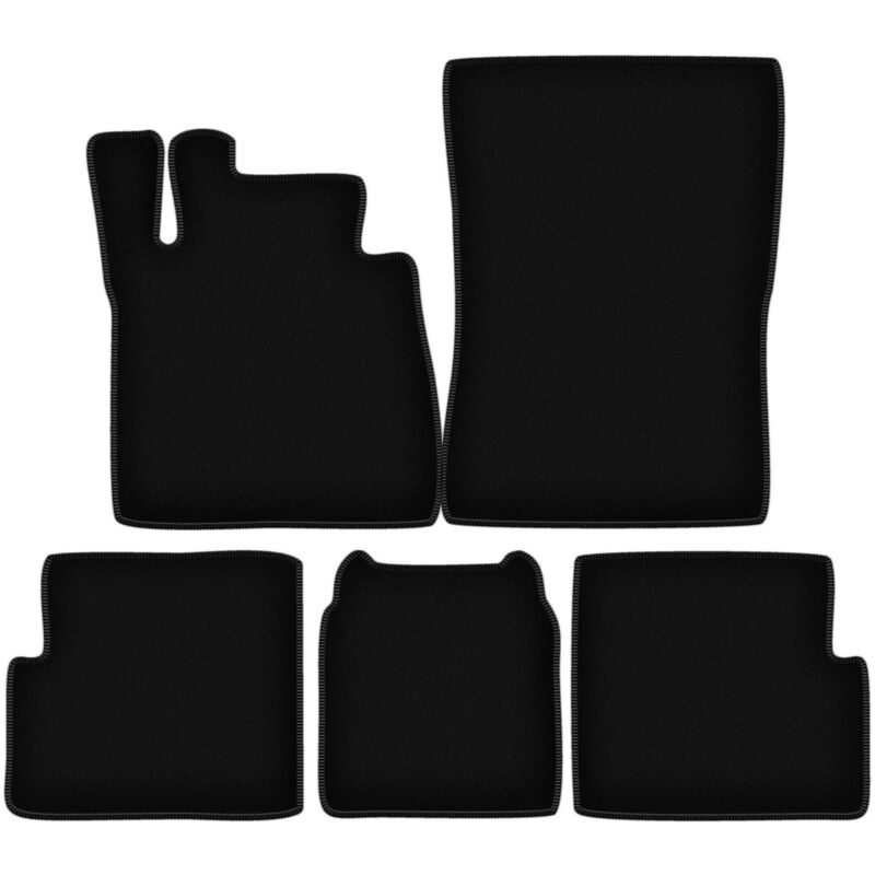 foto del prodotto tappetini basic in velluto nero per mercedes g w463 long off road 2008 2018 