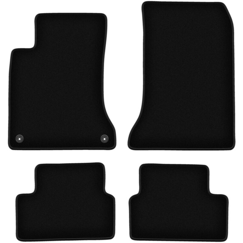 foto del prodotto tappetini basic in velluto nero per mercedes gla x156 crossover 2012 2018 