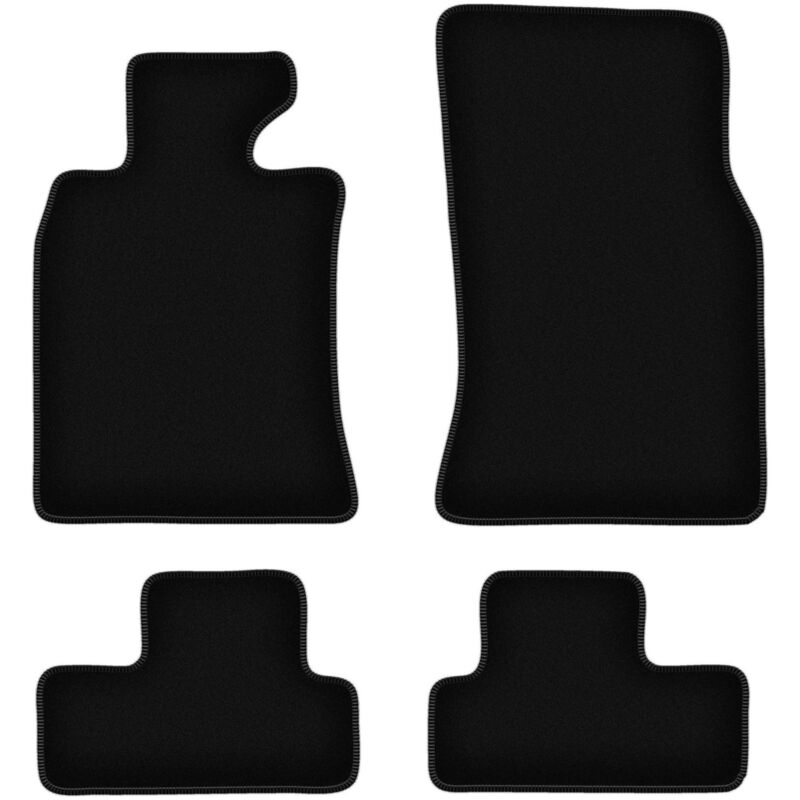 foto del prodotto tappetini basic in velluto nero per mini cooper r56 hatchback 2006 2013 