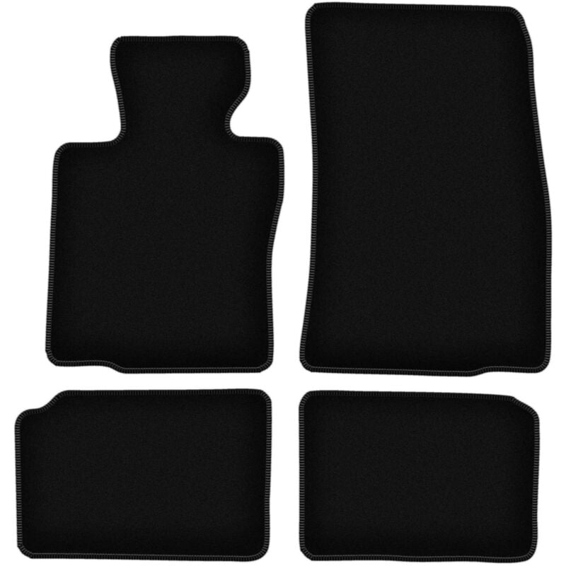 foto del prodotto tappetini basic in velluto nero per mini countryman r60 hatchback 2010 2017 