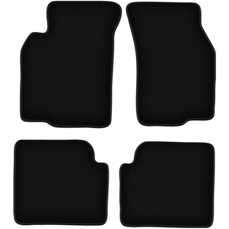 immagine 0 del prodotto tappetini basic in velluto nero per mitsubishi colt v cj0 hatchback 1996 2003 