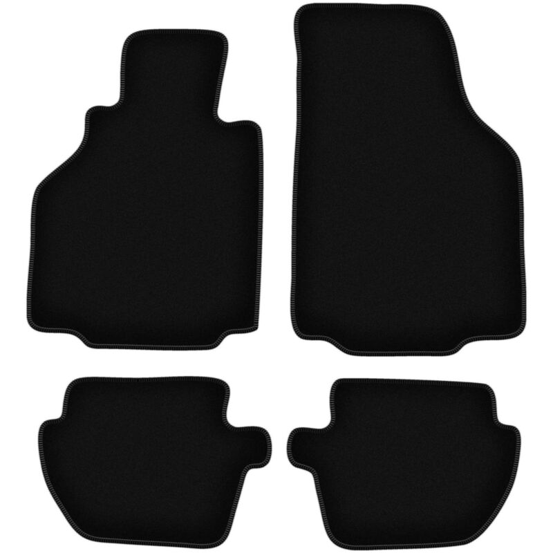 foto del prodotto tappetini basic in velluto nero per modello porsche 911. 996 coup 1997 2004 