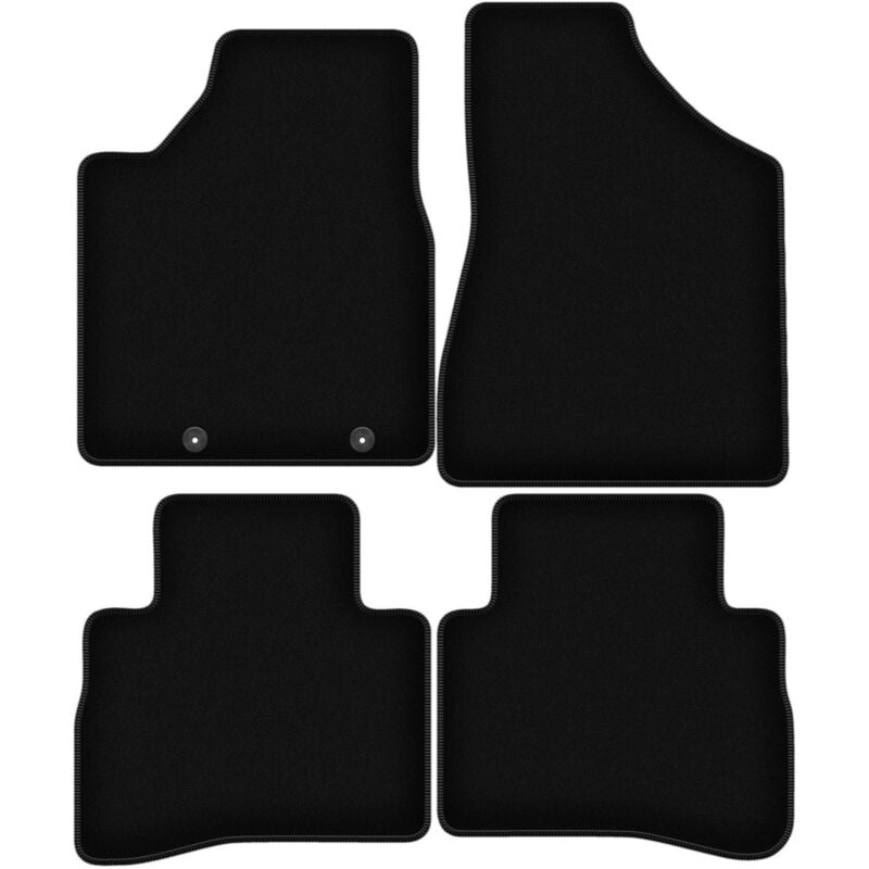 foto del prodotto tappetini basic in velluto nero per nissan murano z50 suv 2003 2008 