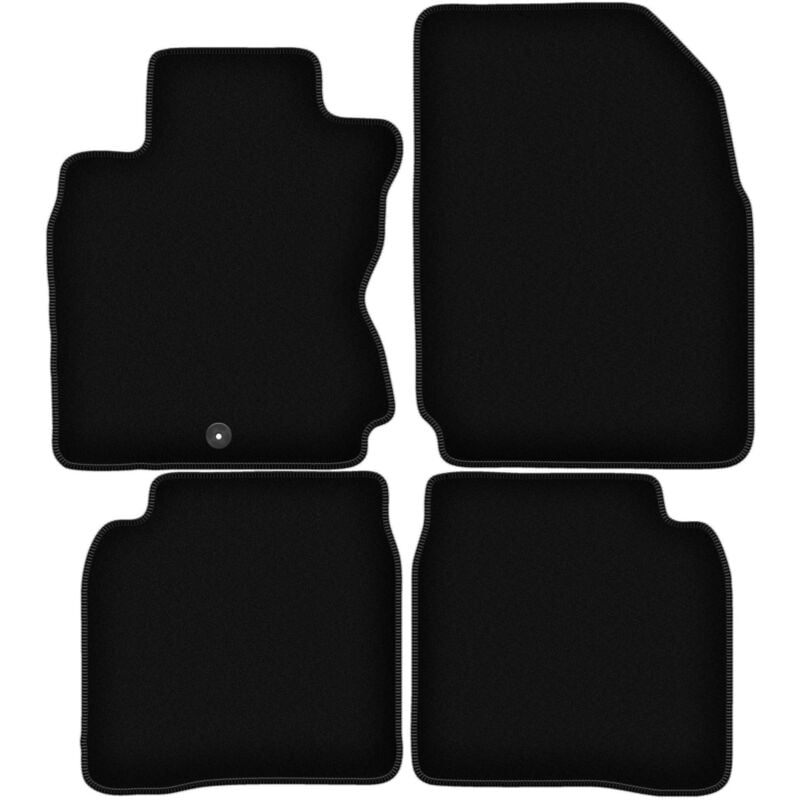 foto del prodotto tappetini basic in velluto nero per nissan note i e11 minivan 2006 2012 
