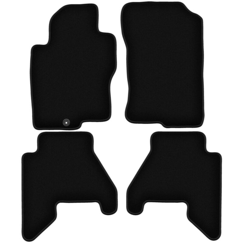 foto del prodotto tappetini basic in velluto nero per nissan pathfinder r51 suv 2005 
