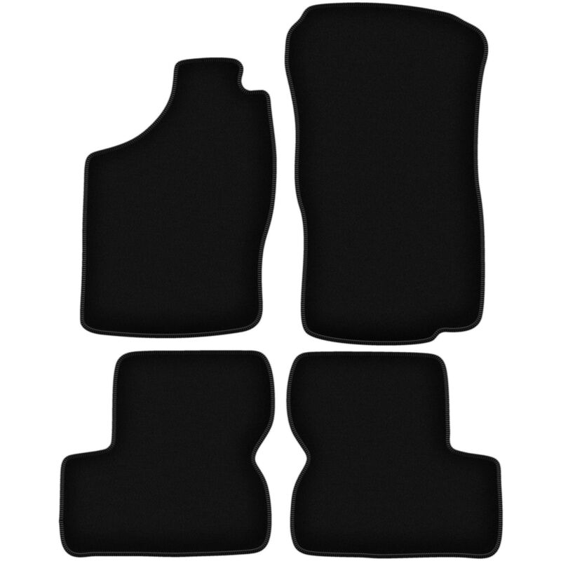 foto del prodotto tappetini basic in velluto nero per opel astra f hatchback, berlina, station wagon, cabrio 1991 2002 
