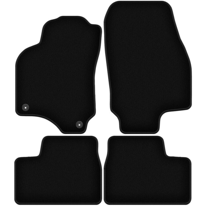 foto del prodotto tappetini basic in velluto nero per opel astra g cabrio, coupe, bertone 1998 2009 