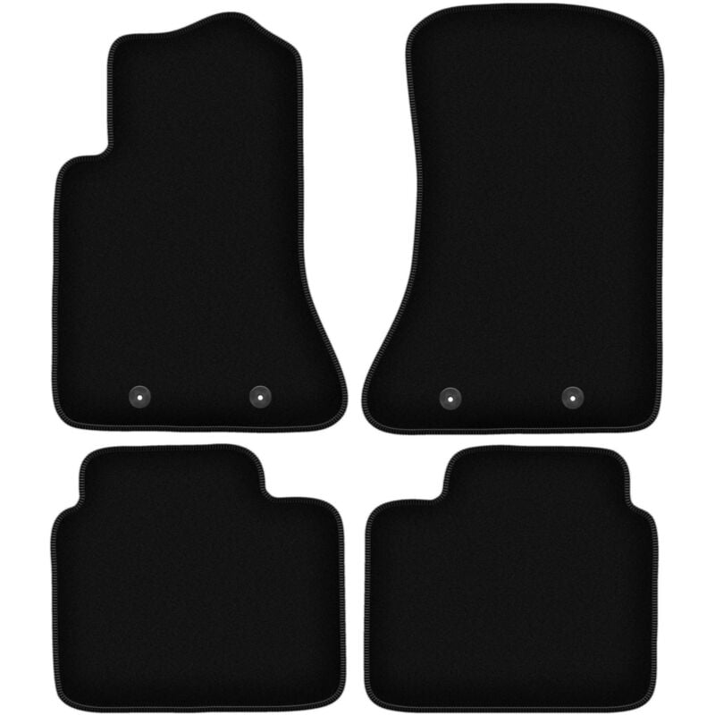 foto del prodotto tappetini basic in velluto nero per opel omega b berlina, station wagon 1994 2003 