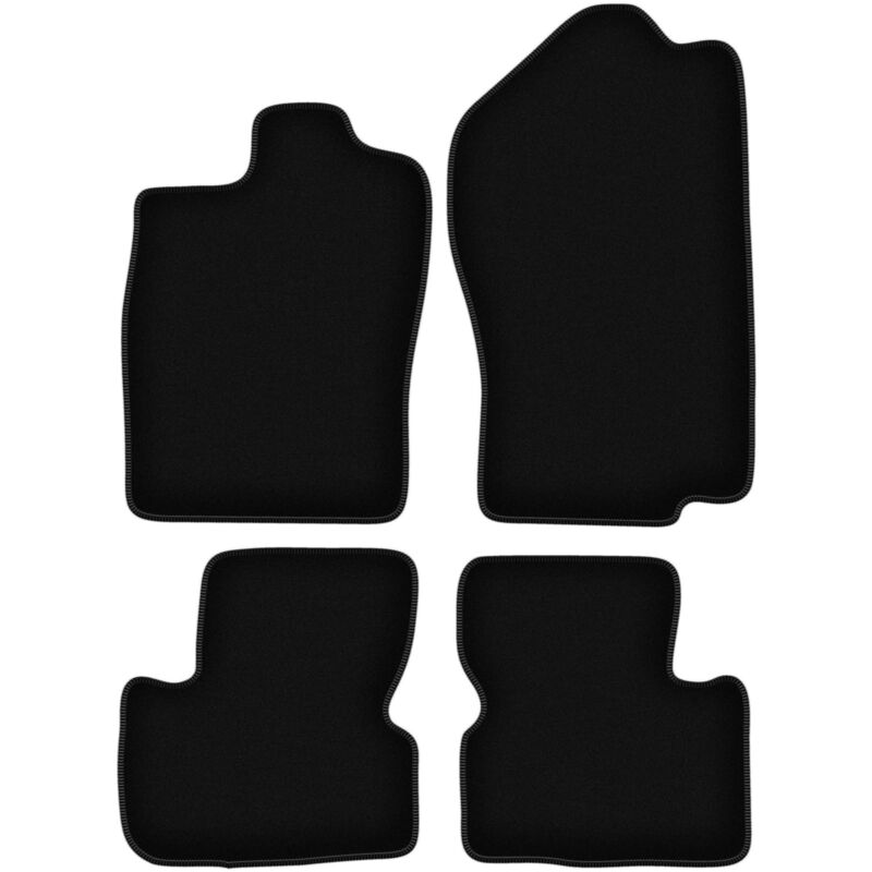 foto del prodotto tappetini basic in velluto nero per opel vectra a berlina, liftback, hatchback 1988 1995 