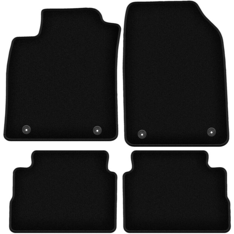 foto del prodotto tappetini basic in velluto nero per opel vectra c liftback, hatchback, berlina 2002 2008 