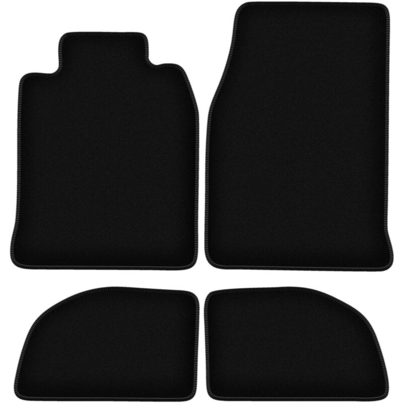 foto del prodotto tappetini basic in velluto nero per: porsche 968 coupé (1976-1988)
