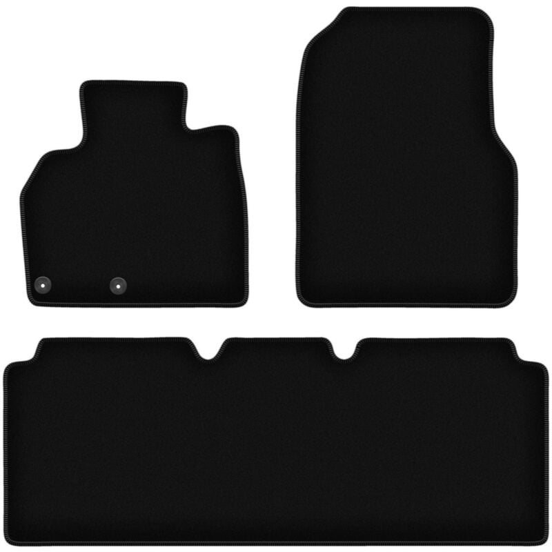 foto del prodotto tappetini basic in velluto nero per renault espace iv monovolume 2002 2014 