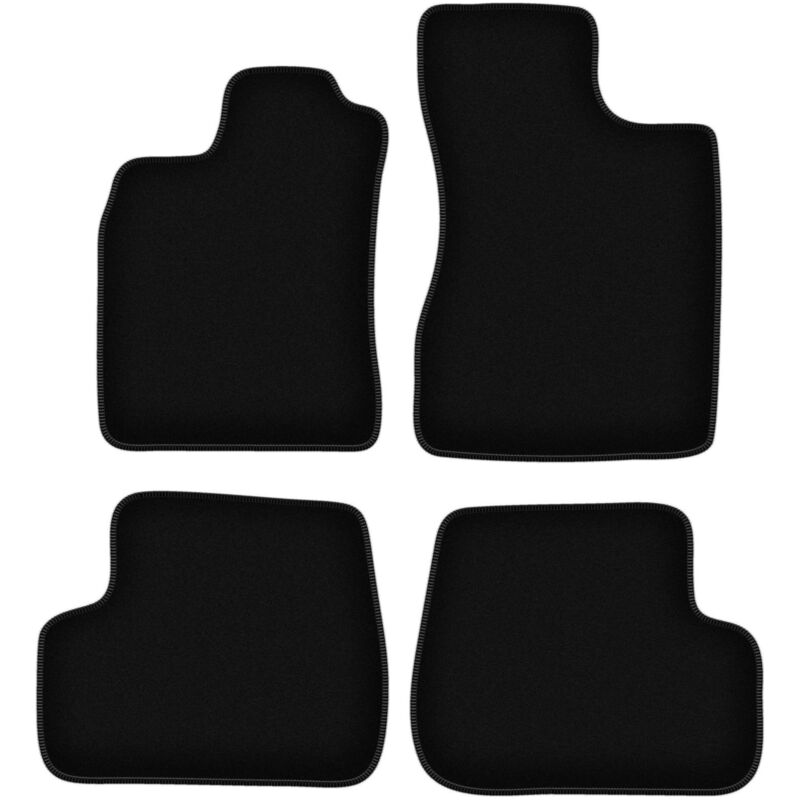 foto del prodotto tappetini basic in velluto nero per renault twingo i hatchback 1993 2006 
