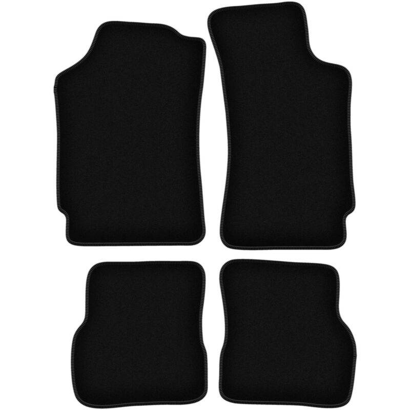 foto del prodotto tappetini basic in velluto nero per skoda felicia hatchback, station wagon 1994 2001 