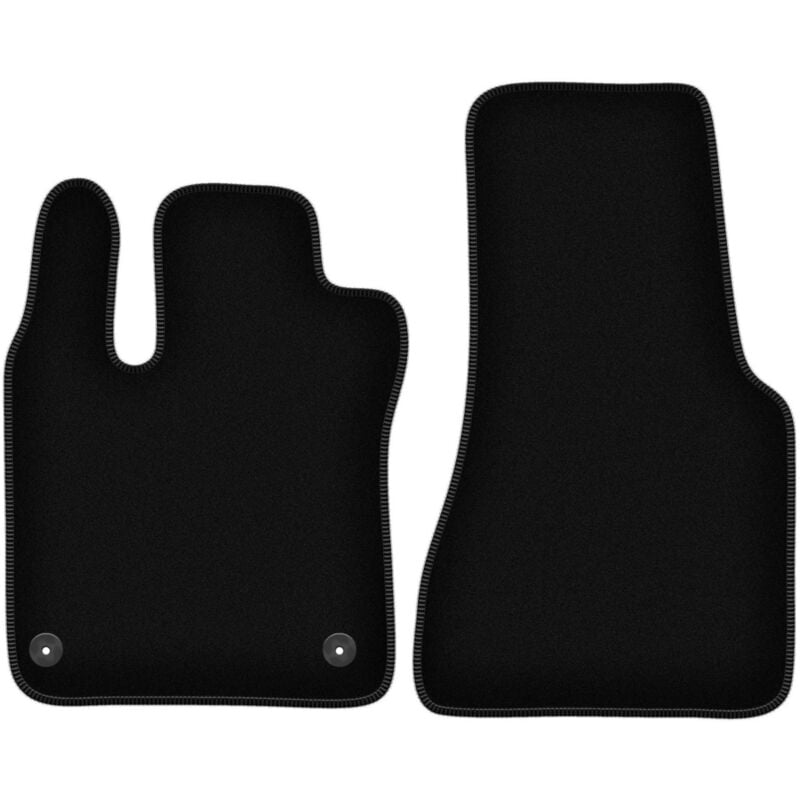 foto del prodotto tappetini basic in velluto nero per smart fortwo iii hatchback 2014 2020 