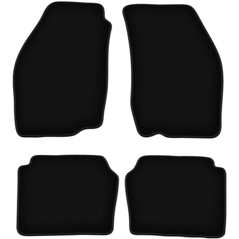 foto del prodotto tappetini basic in velluto nero per suzuki baleno i hatchback, berlina, station wagon 1995 2007 