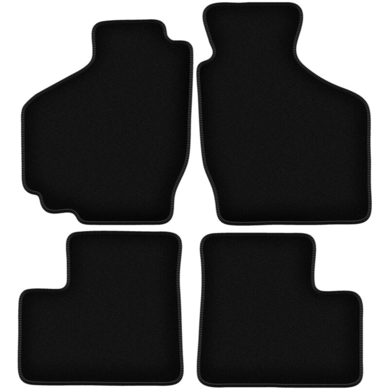 foto del prodotto tappetini basic in velluto nero per suzuki ignis i hatchback 2001 2008 