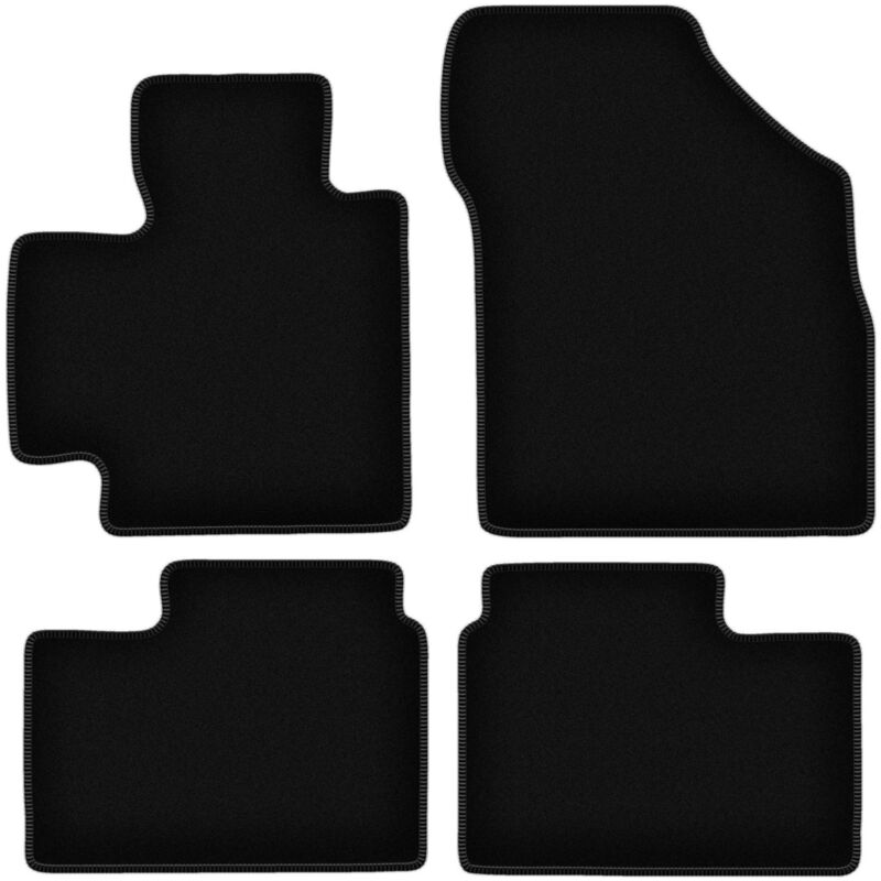 foto del prodotto tappetini basic in velluto nero per suzuki ignis iii hatchback 2015 