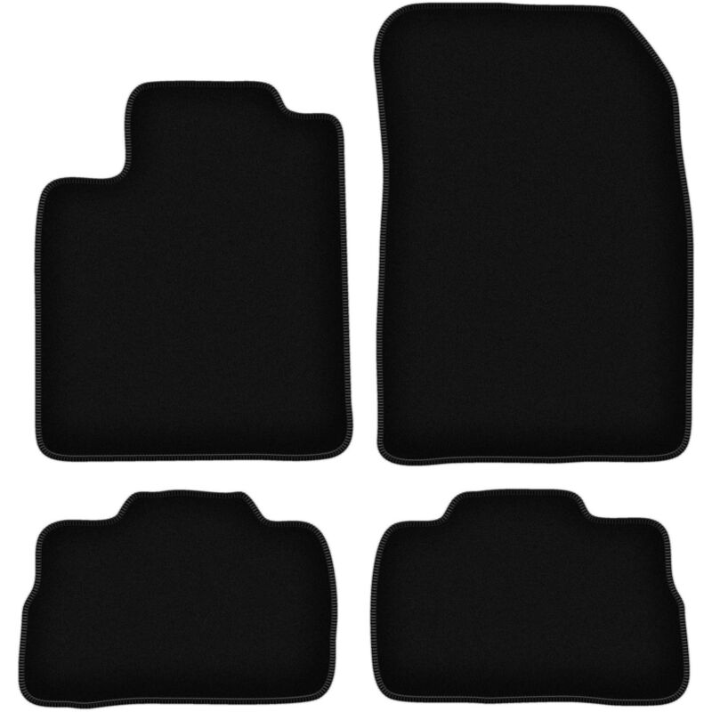 foto del prodotto tappetini basic in velluto nero per suzuki kizashi berlina 2009 2014 