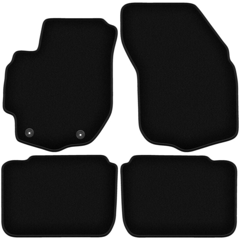 foto del prodotto tappetini basic in velluto nero per suzuki liana fl hatchback, berlina 2005 2008 