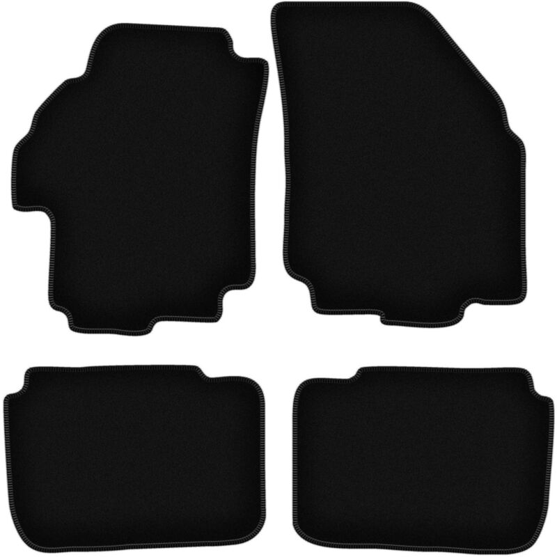 foto del prodotto tappetini basic in velluto nero per suzuki liana hatchback, berlina, station wagon 2001 2004 