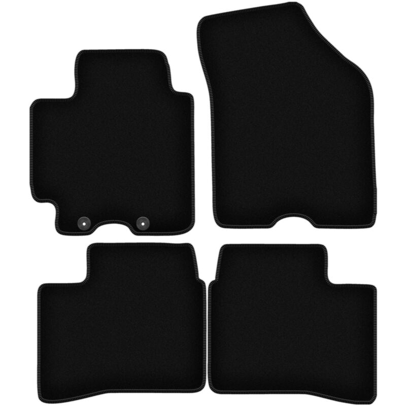 foto del prodotto tappetini basic in velluto nero per suzuki swift v hatchback 2017 