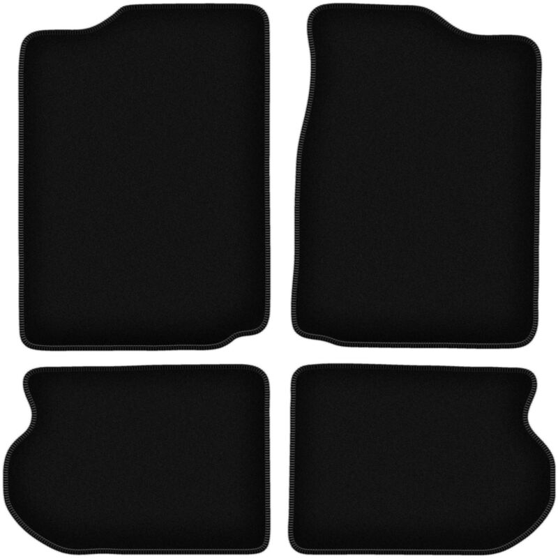 foto del prodotto tappetini basic in velluto nero per suzuki vitara i fuoristrada 1988 1997 