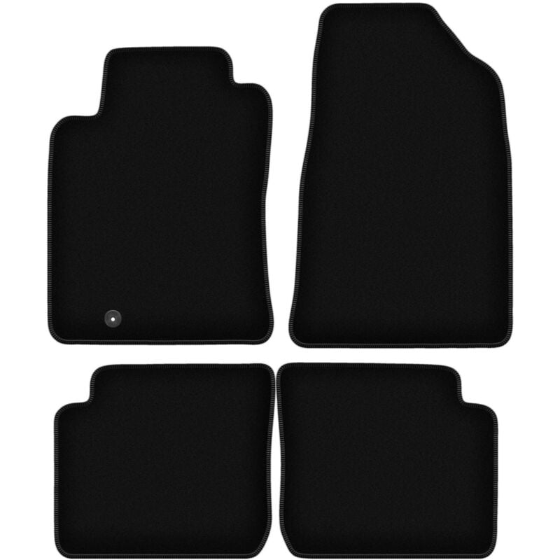 foto del prodotto tappetini basic in velluto nero per toyota camry iv berlina 1994 1998 