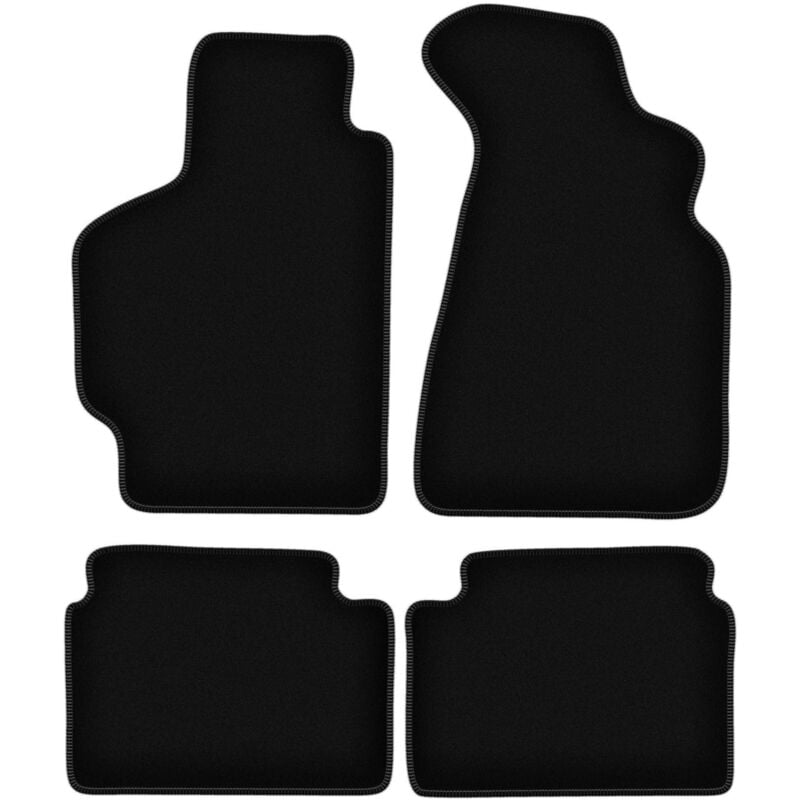 foto del prodotto tappetini basic in velluto nero per toyota celica v cabrio, coup , liftback 1989 1993 