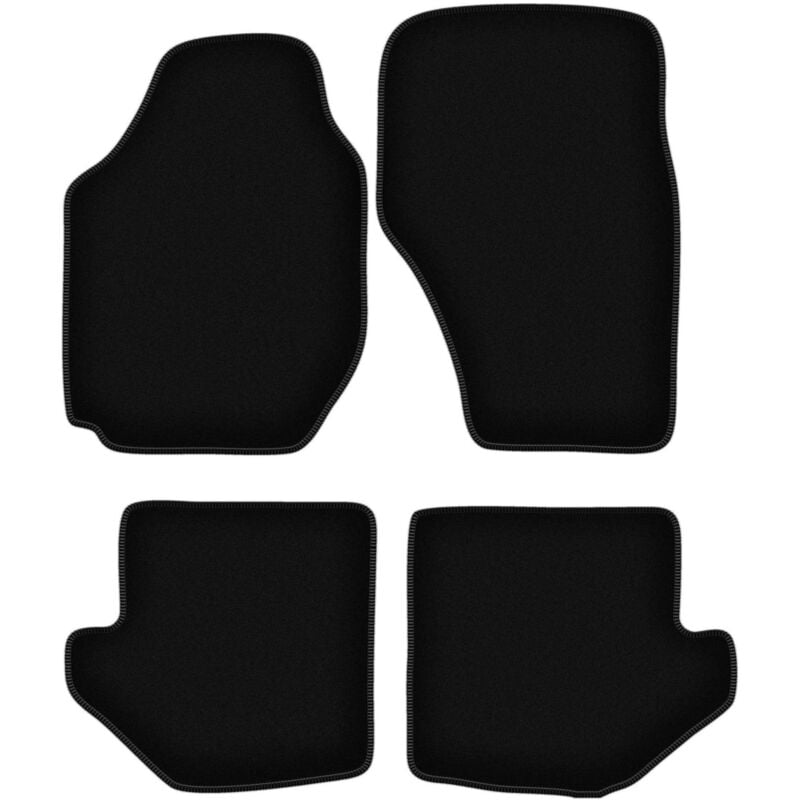 foto del prodotto tappetini basic in velluto nero per toyota rav4 i suv 1994 2000 