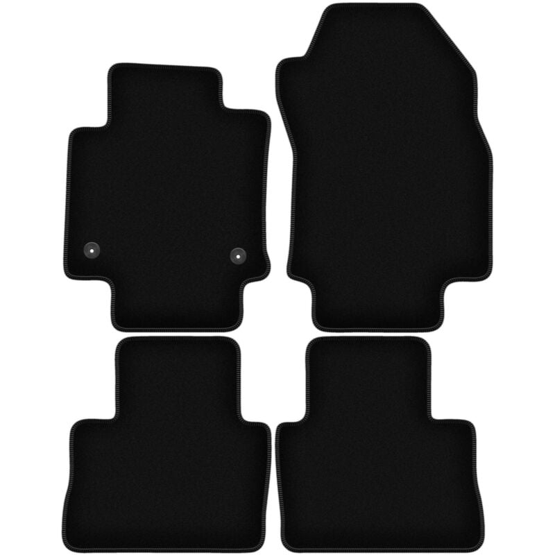 foto del prodotto tappetini basic in velluto nero per toyota rav4 v suv 2019 