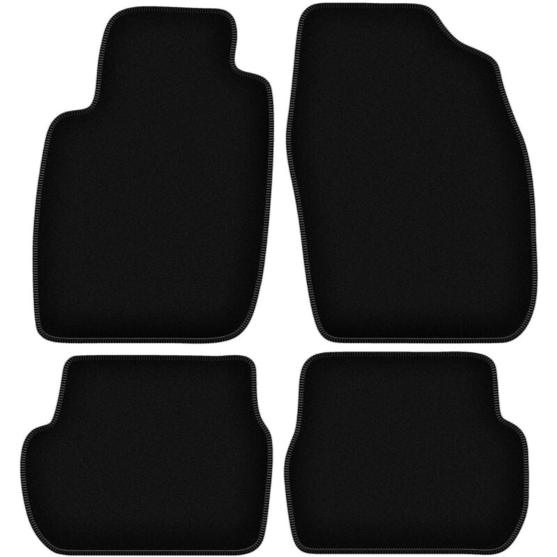 foto del prodotto tappetini basic in velluto nero per toyota starlet p9 hatchback 1996 1999 