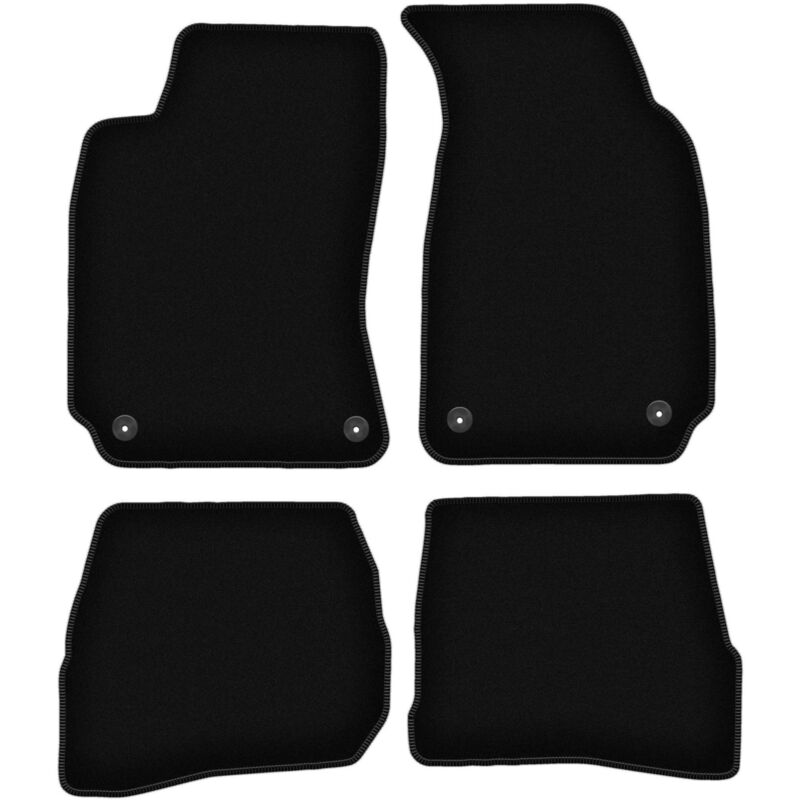foto del prodotto tappetini basic in velluto nero per volkswagen passat b5 berlina, station wagon, variant 1996 2001 
