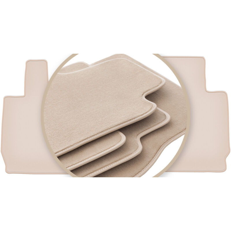 foto del prodotto tappetini beige premium per camion iveco stralis 2003 2019