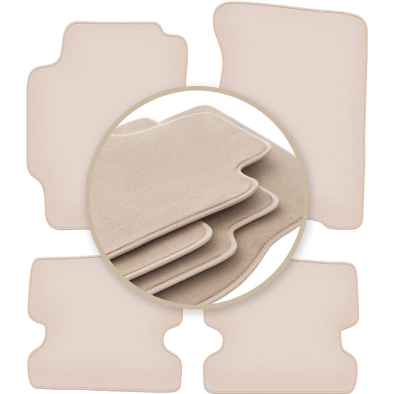 foto del prodotto tappetini beige premium per ford probe mk2 coup 1993 1997