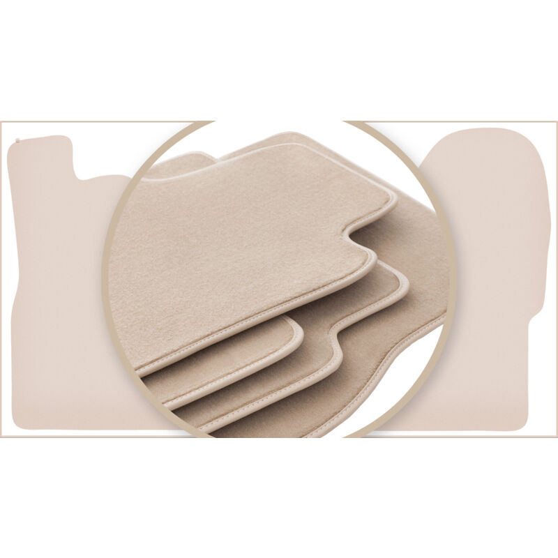 foto del prodotto tappetini beige premium per iveco daily iii furgone per consegne 1999 2006