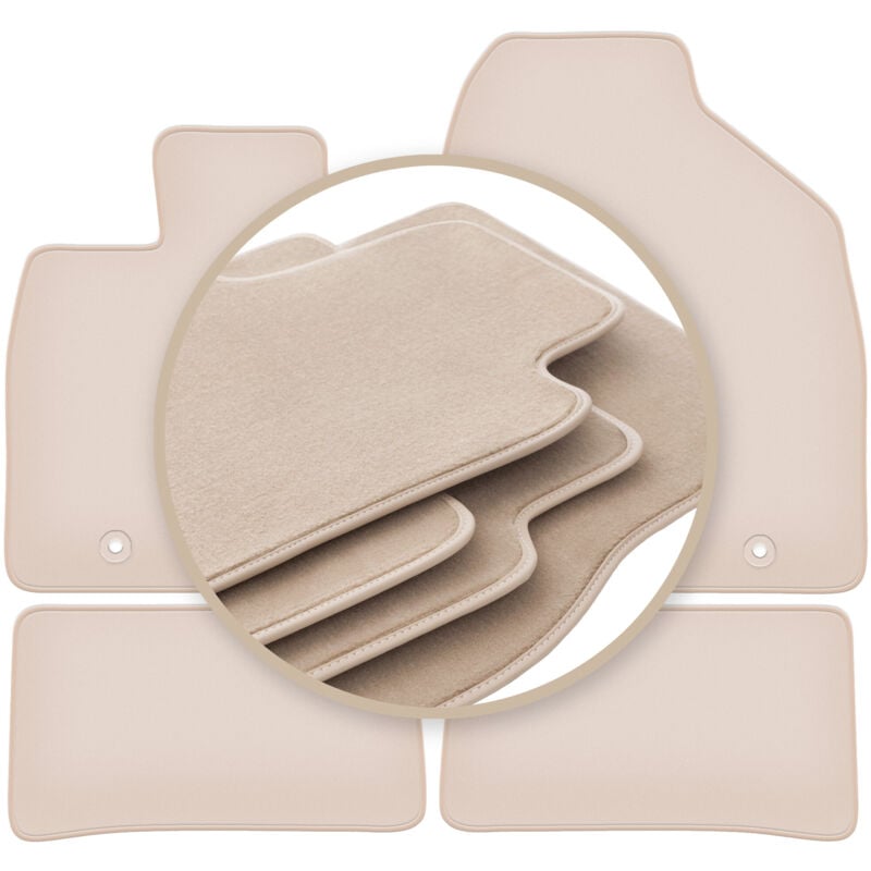foto del prodotto tappetini beige premium per lexus ct 200h hatchback 2010 2020