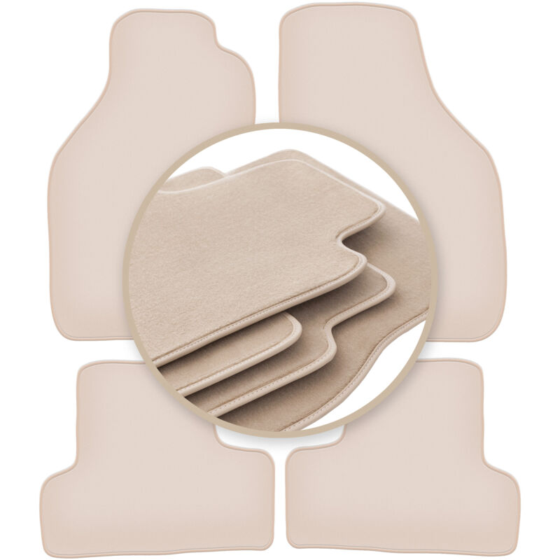 foto del prodotto tappetini beige premium per mitsubishi eclipse iii coup 1999 2006