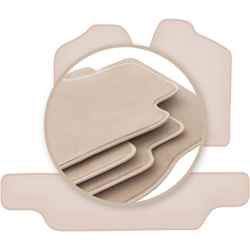 foto del prodotto tappetini beige premium per opel frontera a 5 porte 1991 1998