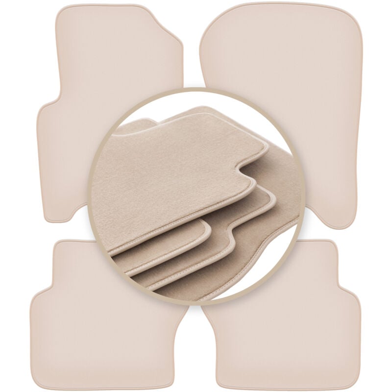 foto del prodotto tappetini beige premium per range rover sport i suv 2005 2012