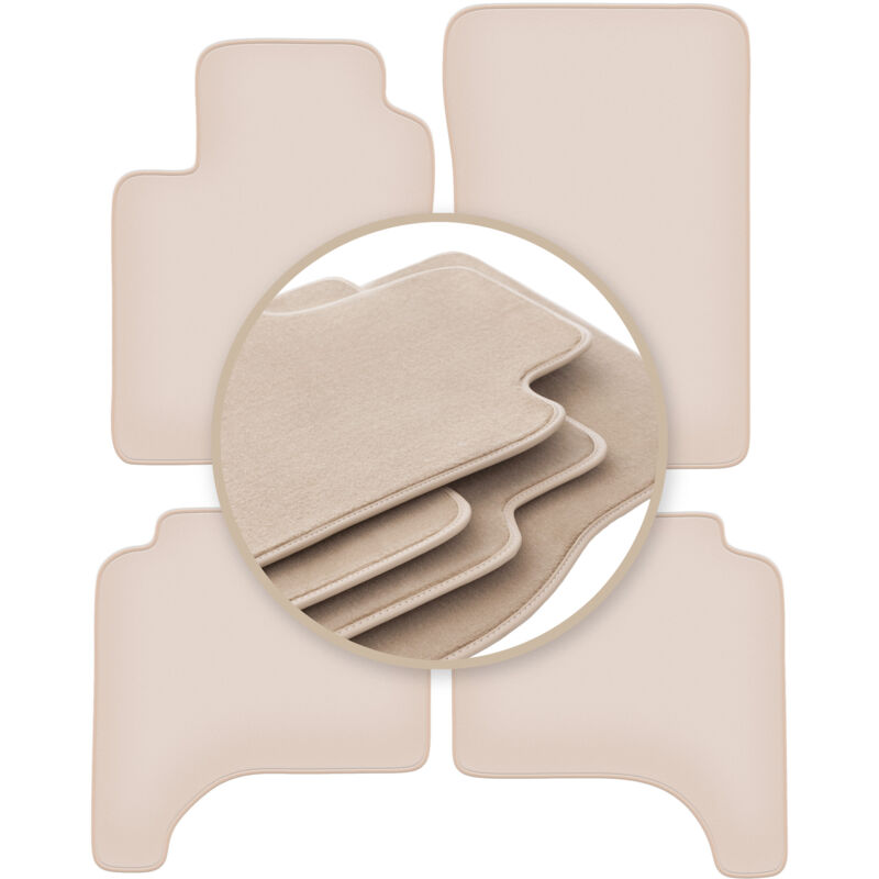 foto del prodotto tappetini beige premium per suzuki grand vitara i 5 porte 1998 2005