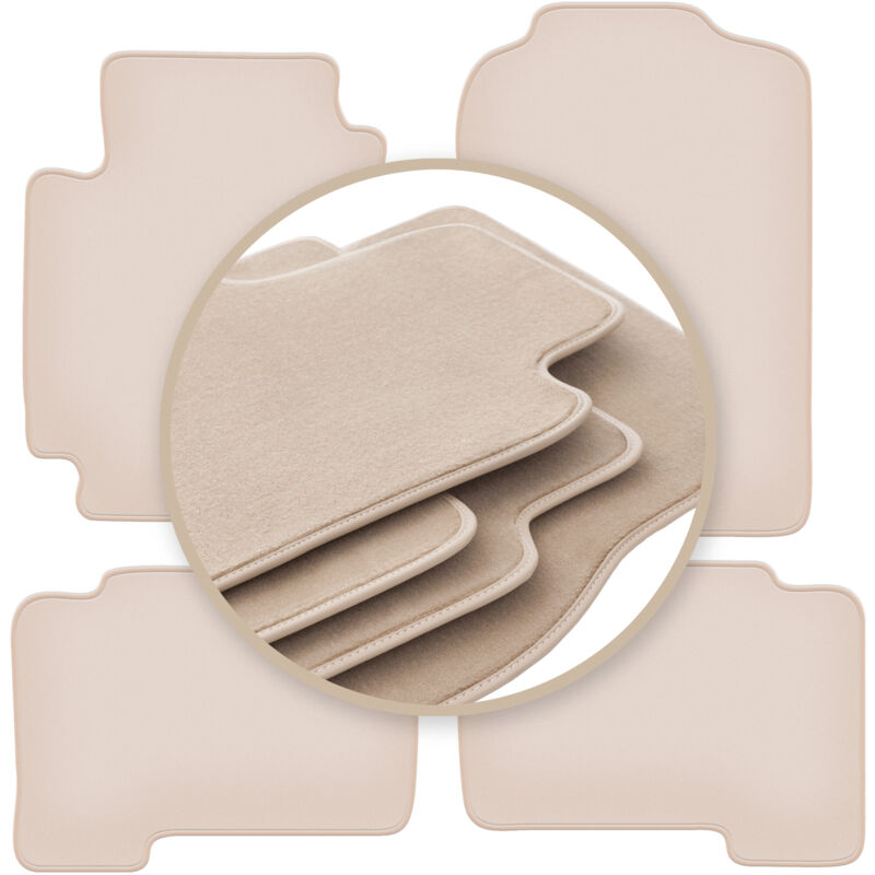 foto del prodotto tappetini beige premium per suzuki grand vitara ii 5 porte 2005 2014
