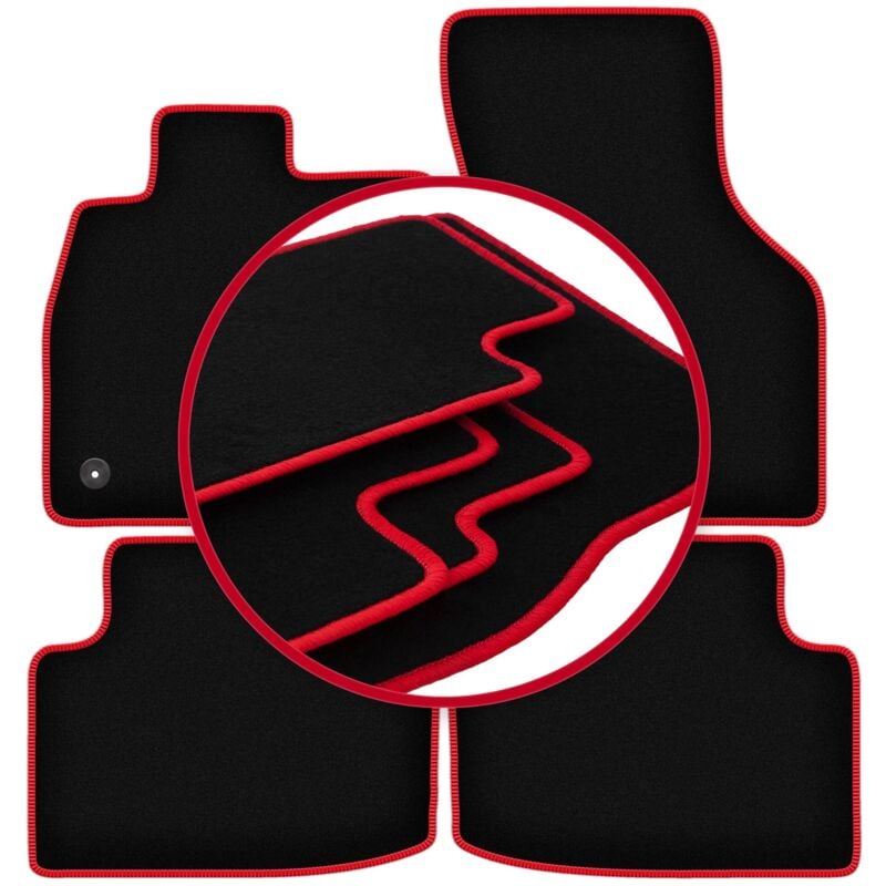 foto del prodotto tappetini carlux red per cupra formentor suv 2020 