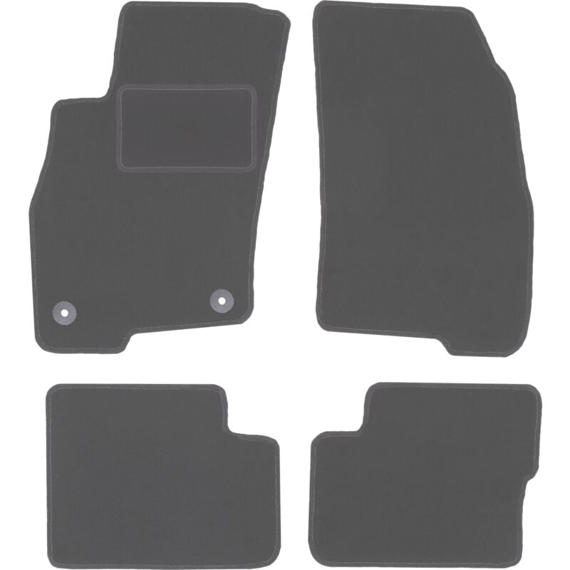 foto del prodotto tappetini grafite per fiat grande punto hatchback 2005 2009 