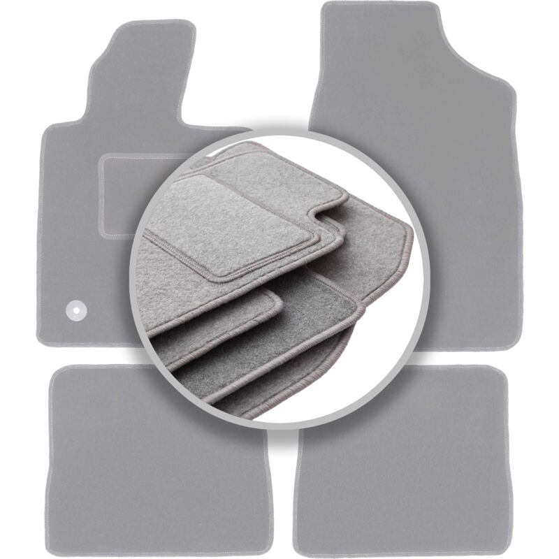 foto del prodotto tappetini grigi per auto chrysler pt cruiser decappottabile, hatchback 2000 2010 